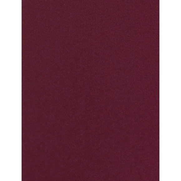 Julia Jordan Burgundy Jumpsuit - Picture 4 of 8